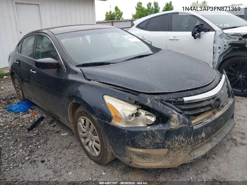 2015 Nissan Altima 2.5 S VIN: 1N4AL3AP3FN871369 Lot: 42611307