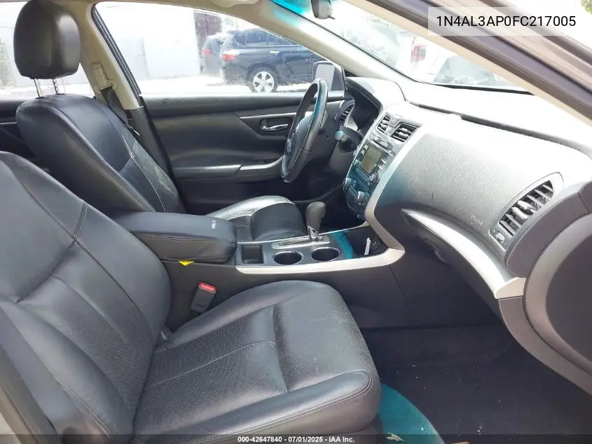 1N4AL3AP0FC217005 2015 Nissan Altima 2.5 Sv