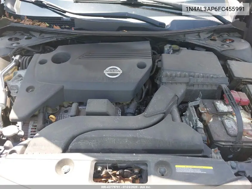 2015 Nissan Altima 2.5 S VIN: 1N4AL3AP6FC455991 Lot: 42779791