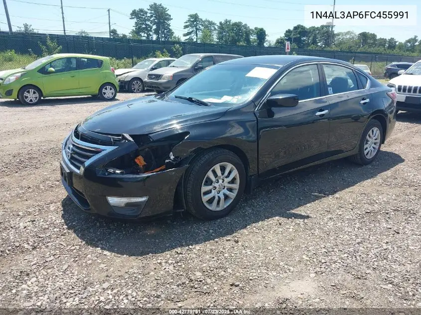 2015 Nissan Altima 2.5 S VIN: 1N4AL3AP6FC455991 Lot: 42779791