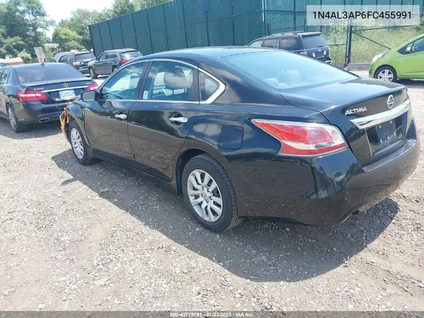 2015 Nissan Altima 2.5 S VIN: 1N4AL3AP6FC455991 Lot: 42779791