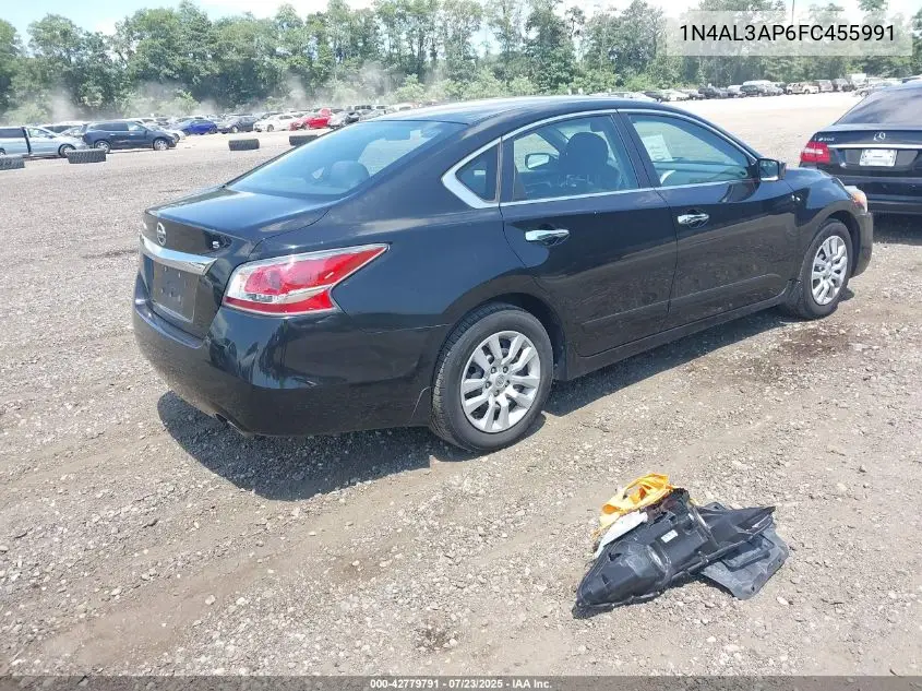 2015 Nissan Altima 2.5 S VIN: 1N4AL3AP6FC455991 Lot: 42779791