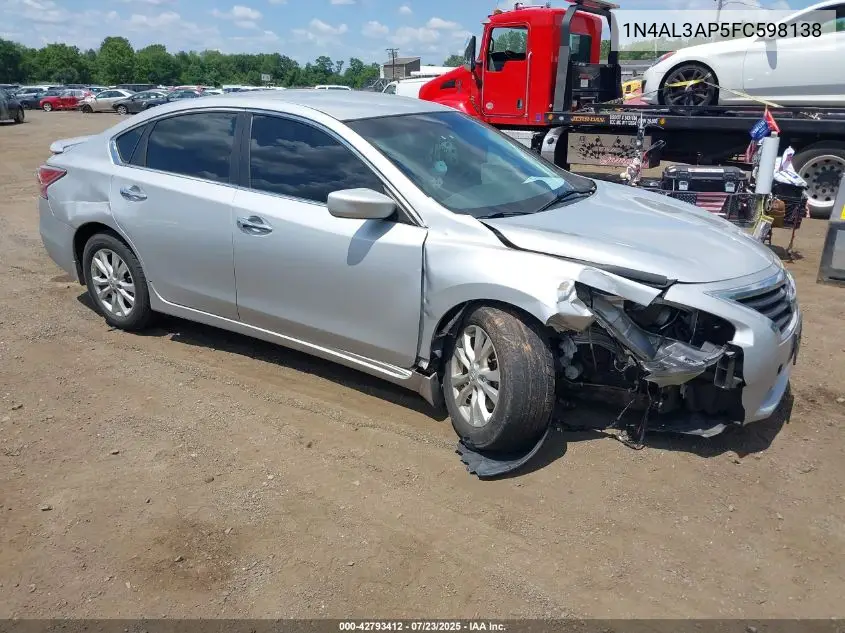 2015 Nissan Altima 2.5 S VIN: 1N4AL3AP5FC598138 Lot: 42793412