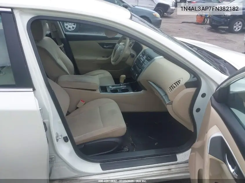 2015 Nissan Altima 2.5 S VIN: 1N4AL3AP7FN382182 Lot: 42810692