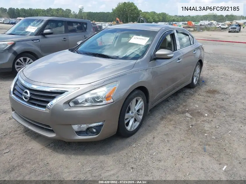 2015 Nissan Altima 2.5 Sv VIN: 1N4AL3AP6FC592185 Lot: 42810952
