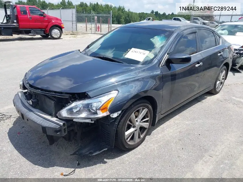 2015 Nissan Altima 2.5 Sv VIN: 1N4AL3AP4FC289244 Lot: 42817170