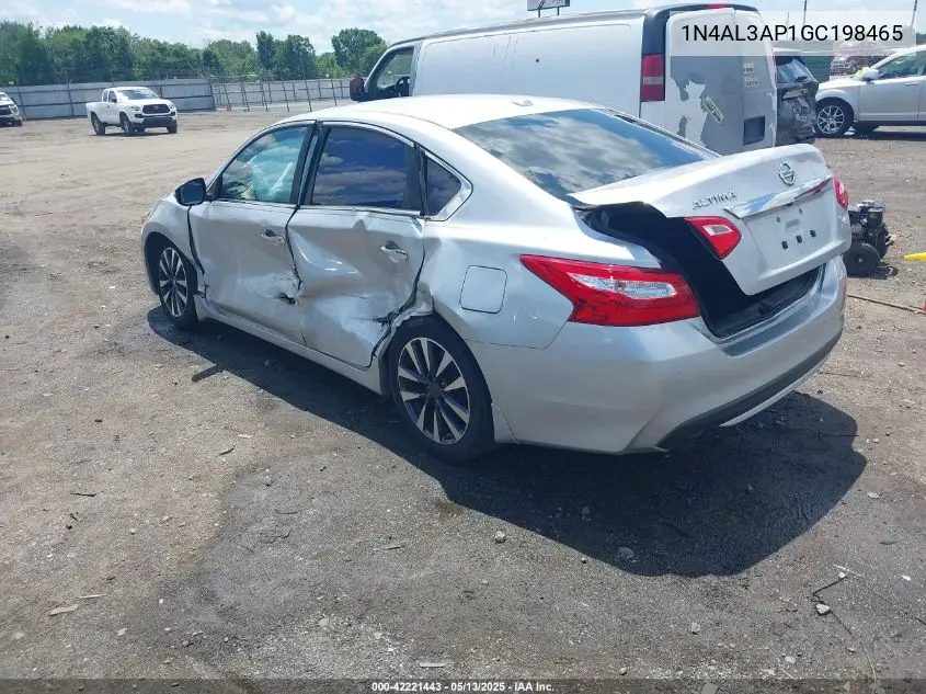 2016 Nissan Altima 2.5 Sl VIN: 1N4AL3AP1GC198465 Lot: 42221443