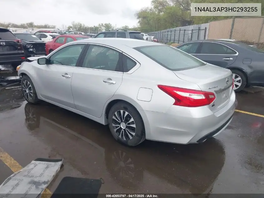 2017 Nissan Altima 2.5 S VIN: 1N4AL3AP3HC293255 Lot: 42053787