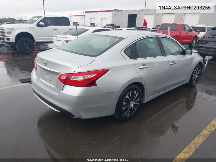 2017 Nissan Altima 2.5 S VIN: 1N4AL3AP3HC293255 Lot: 42053787
