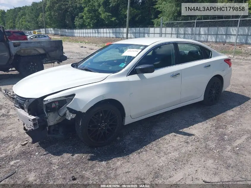 1n4al3ap0hc179858 1N4AL3AP0HC179858 2017 Nissan Altima 2.5 S