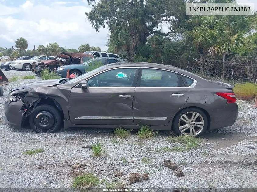 2017 Nissan Altima 3.5 Sl VIN: 1N4BL3AP8HC263883 Lot: 42647155