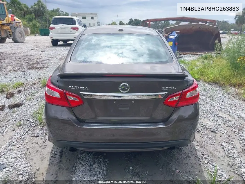 2017 Nissan Altima 3.5 Sl VIN: 1N4BL3AP8HC263883 Lot: 42647155