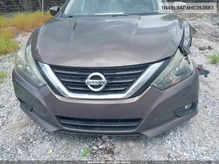 2017 Nissan Altima 3.5 Sl VIN: 1N4BL3AP8HC263883 Lot: 42647155