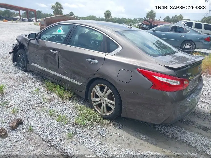 2017 Nissan Altima 3.5 Sl VIN: 1N4BL3AP8HC263883 Lot: 42647155