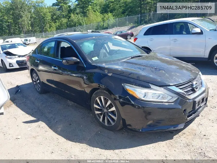 2017 Nissan Altima 2.5 Sv VIN: 1N4AL3AP9HC285709 Lot: 42769922