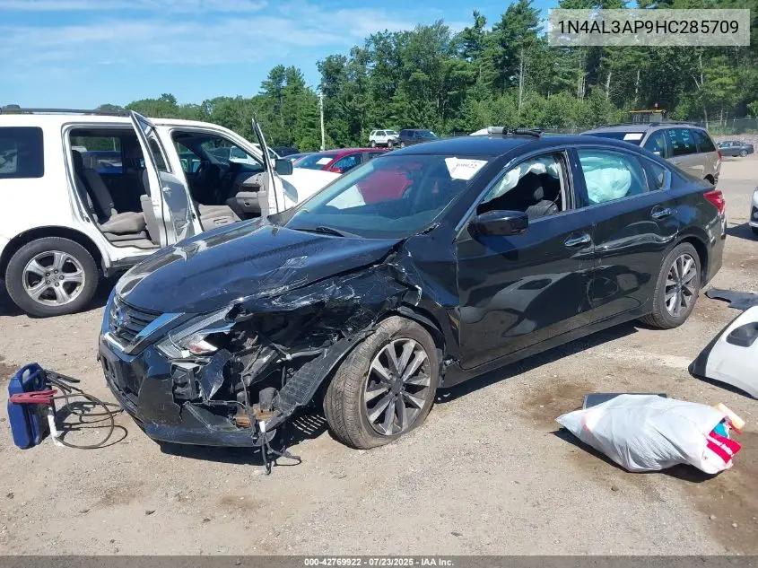 2017 Nissan Altima 2.5 Sv VIN: 1N4AL3AP9HC285709 Lot: 42769922