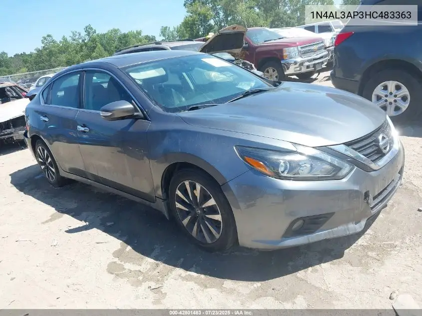 2017 Nissan Altima 2.5 Sl VIN: 1N4AL3AP3HC483363 Lot: 42801483