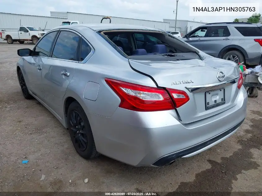 2017 Nissan Altima 2.5/2.5 S/2.5 Sl/2.5 Sr/2.5 Sv VIN: 1N4AL3AP1HN305763 Lot: 42820369