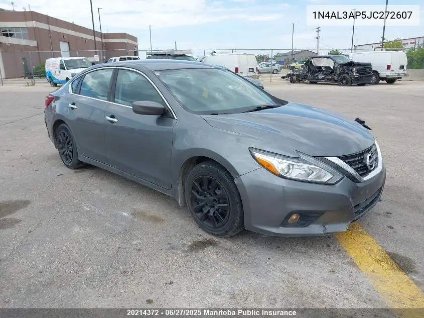 2018 Nissan Altima 2.5 S VIN: 1N4AL3AP5JC272607 Lot: 20214372