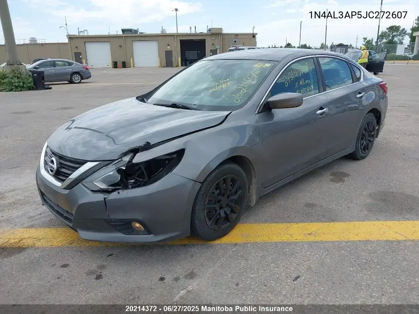 2018 Nissan Altima 2.5 S VIN: 1N4AL3AP5JC272607 Lot: 20214372