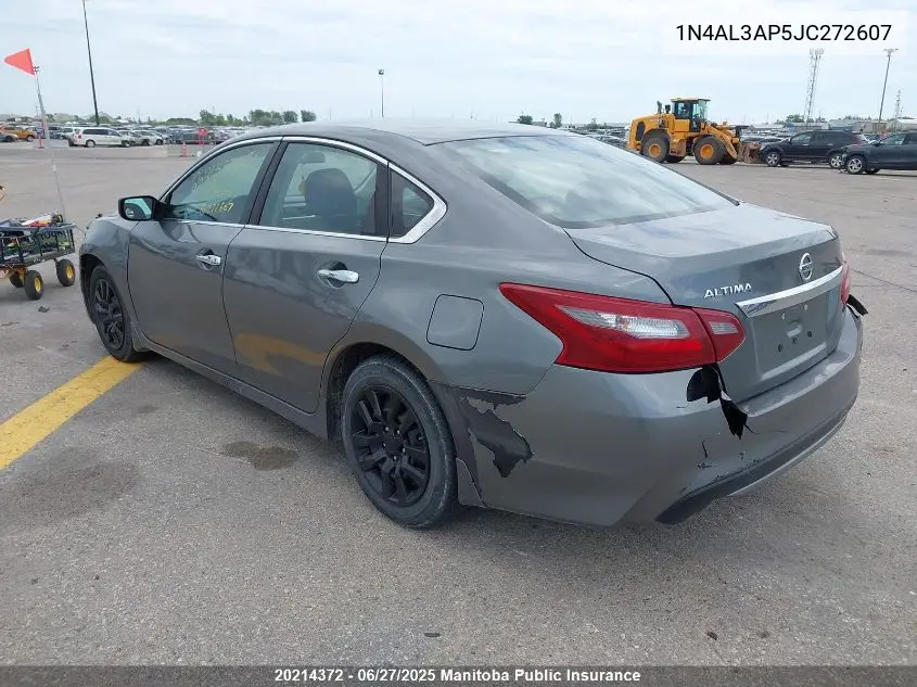 2018 Nissan Altima 2.5 S VIN: 1N4AL3AP5JC272607 Lot: 20214372