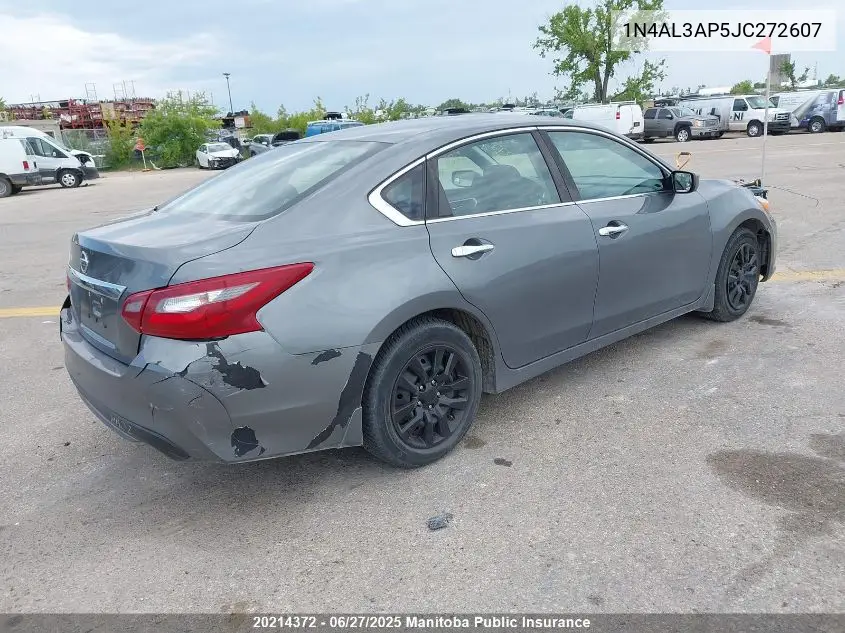 2018 Nissan Altima 2.5 S VIN: 1N4AL3AP5JC272607 Lot: 20214372