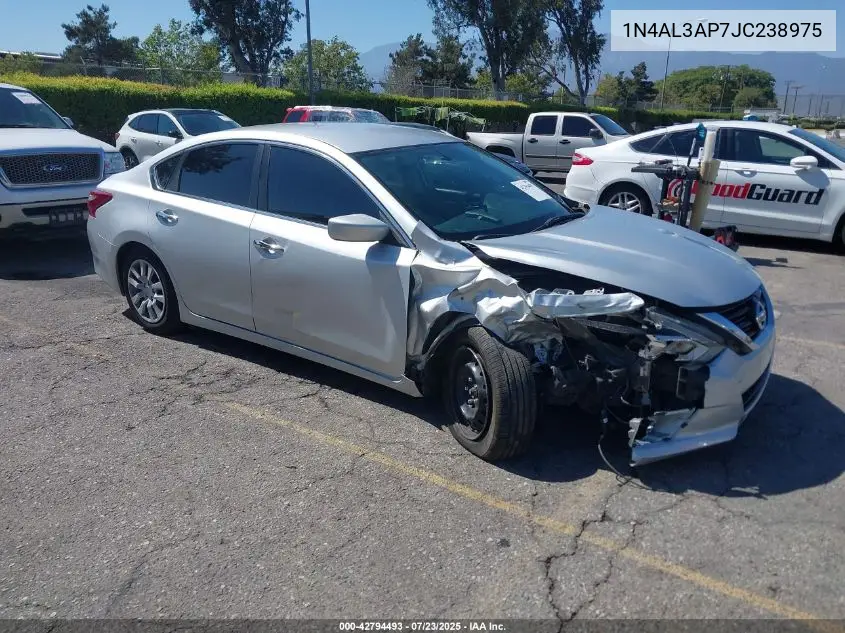 2018 Nissan Altima 2.5 S VIN: 1N4AL3AP7JC238975 Lot: 42794493
