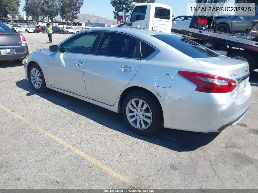 2018 Nissan Altima 2.5 S VIN: 1N4AL3AP7JC238975 Lot: 42794493