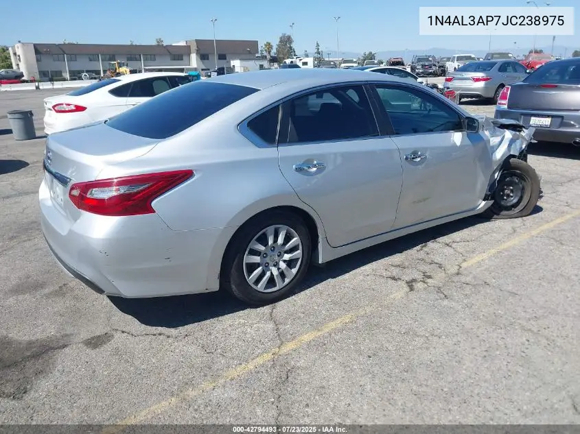 2018 Nissan Altima 2.5 S VIN: 1N4AL3AP7JC238975 Lot: 42794493