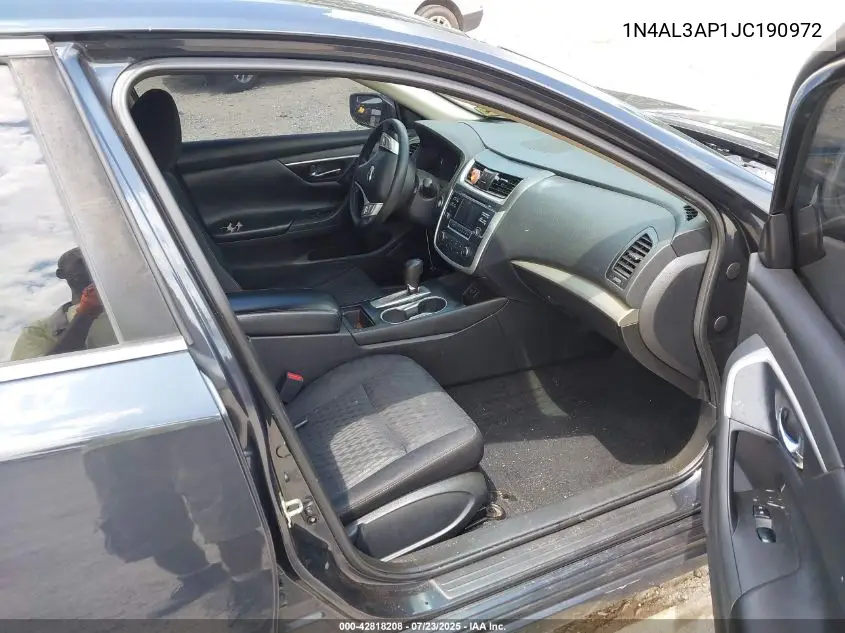 2018 Nissan Altima 2.5 S VIN: 1N4AL3AP1JC190972 Lot: 42818208