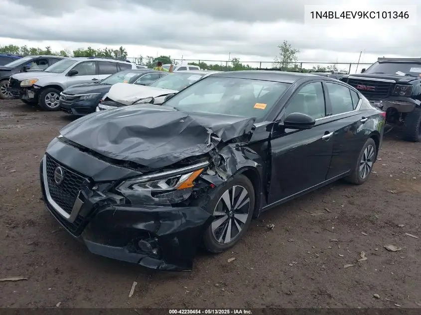2019 Nissan Altima 2.5 Sl VIN: 1N4BL4EV9KC101346 Lot: 42230454