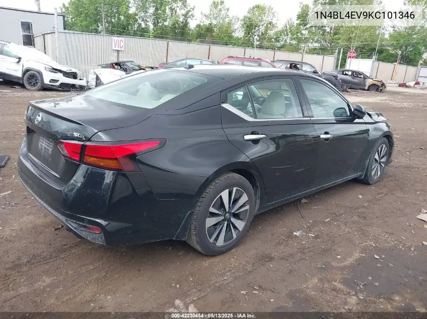 2019 Nissan Altima 2.5 Sl VIN: 1N4BL4EV9KC101346 Lot: 42230454