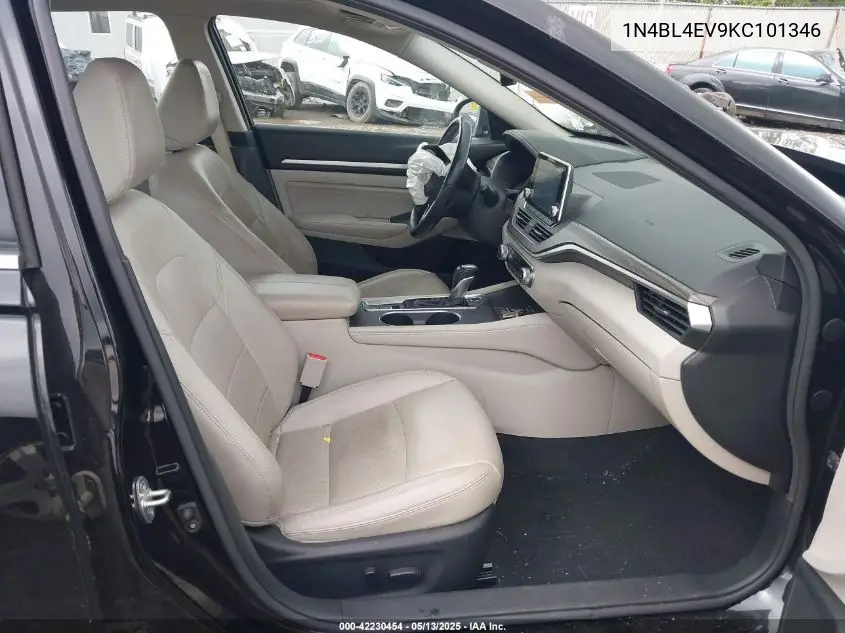 2019 Nissan Altima 2.5 Sl VIN: 1N4BL4EV9KC101346 Lot: 42230454
