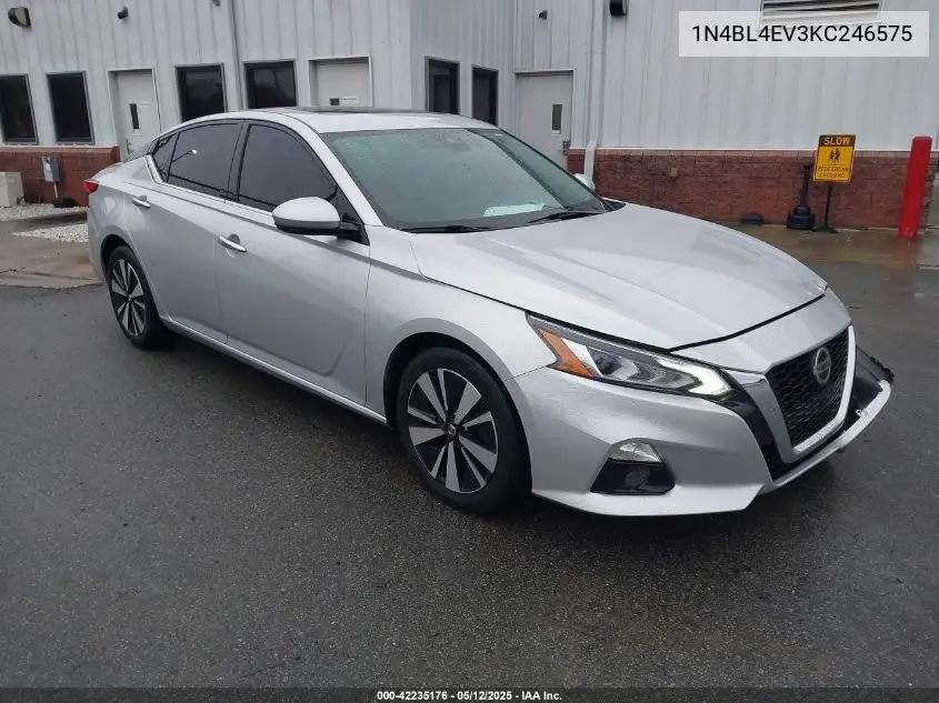 2019 Nissan Altima 2.5 Sl VIN: 1N4BL4EV3KC246575 Lot: 42235176