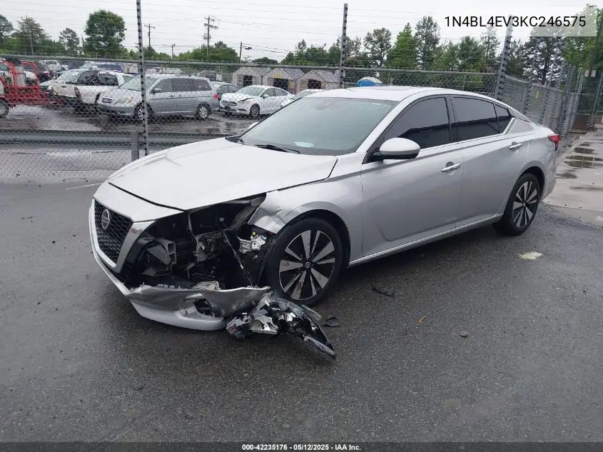 2019 Nissan Altima 2.5 Sl VIN: 1N4BL4EV3KC246575 Lot: 42235176