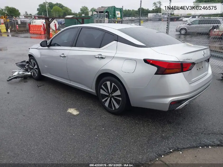 2019 Nissan Altima 2.5 Sl VIN: 1N4BL4EV3KC246575 Lot: 42235176