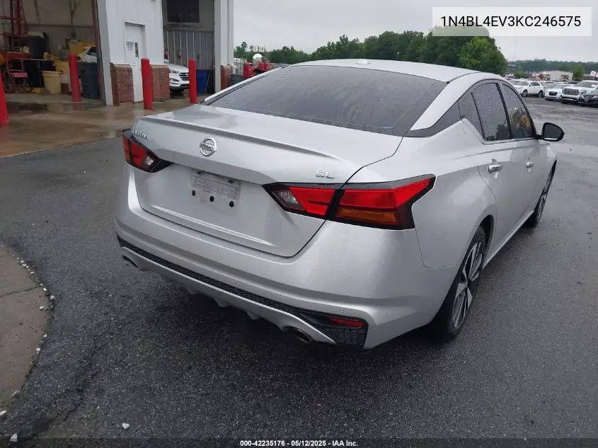 2019 Nissan Altima 2.5 Sl VIN: 1N4BL4EV3KC246575 Lot: 42235176