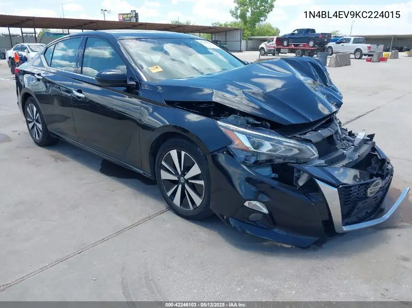 2019 Nissan Altima 2.5 Sl VIN: 1N4BL4EV9KC224015 Lot: 42246103