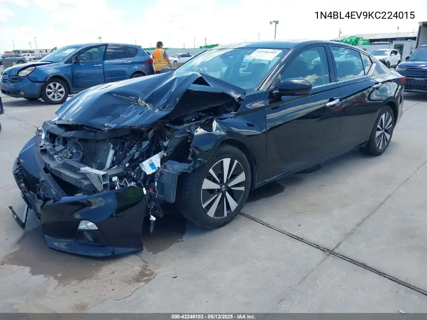 2019 Nissan Altima 2.5 Sl VIN: 1N4BL4EV9KC224015 Lot: 42246103