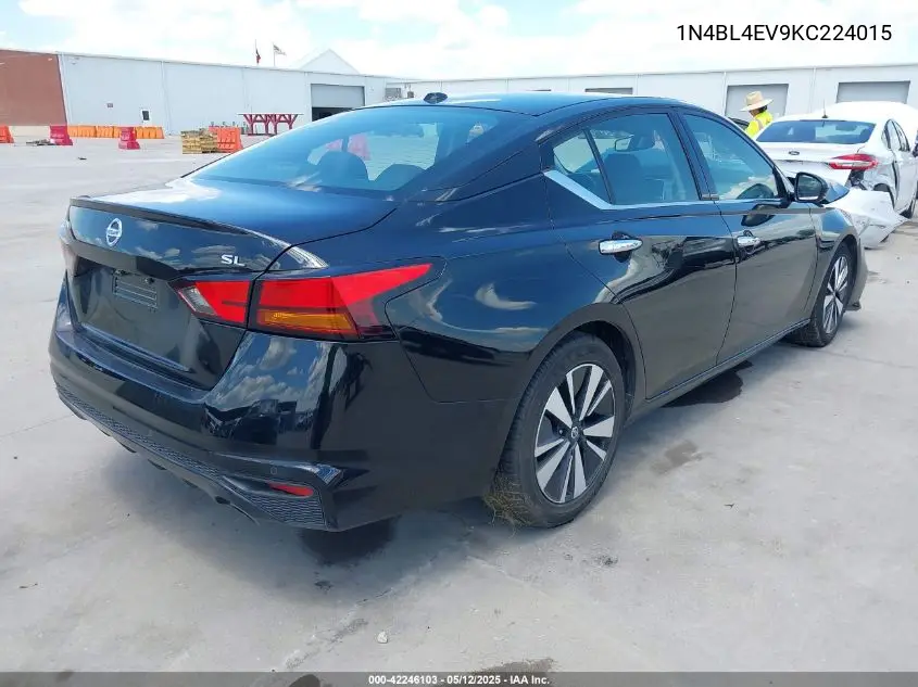 2019 Nissan Altima 2.5 Sl VIN: 1N4BL4EV9KC224015 Lot: 42246103