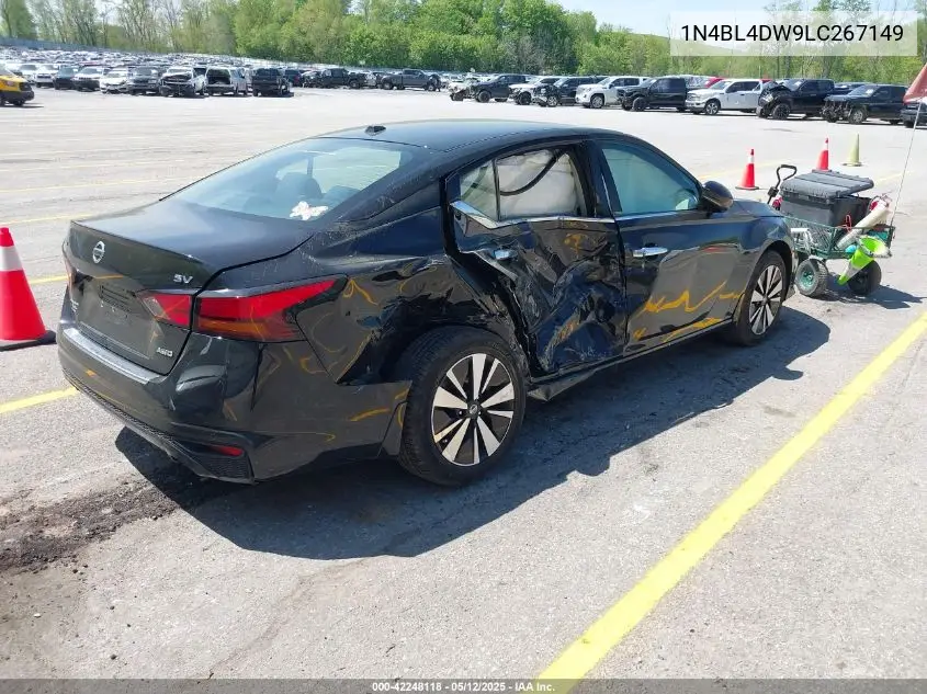 2020 Nissan Altima Sv Intelligent Awd VIN: 1N4BL4DW9LC267149 Lot: 42248118