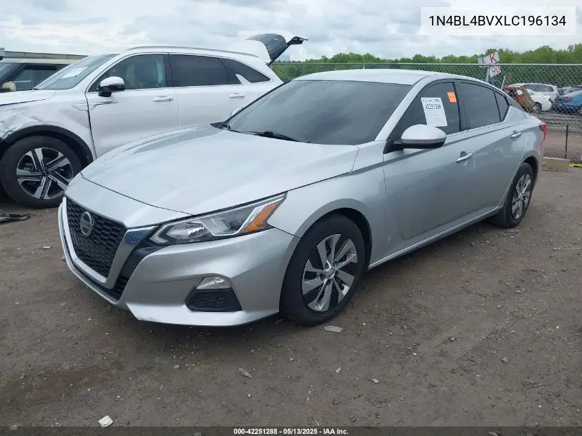 2020 Nissan Altima S Fwd VIN: 1N4BL4BVXLC196134 Lot: 42251288
