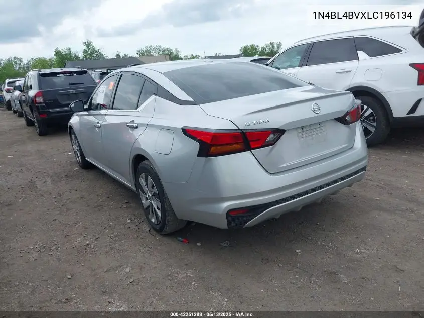 2020 Nissan Altima S Fwd VIN: 1N4BL4BVXLC196134 Lot: 42251288