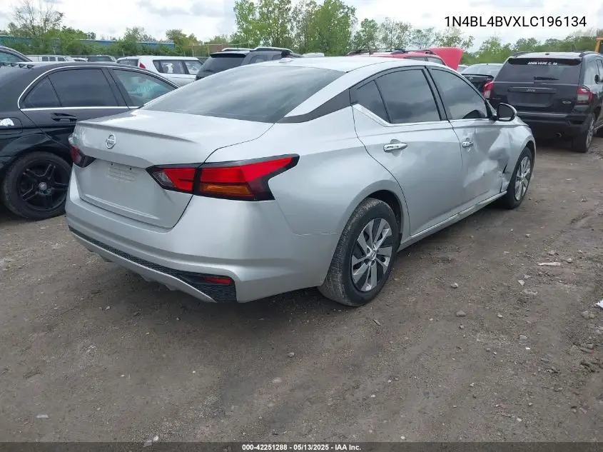2020 Nissan Altima S Fwd VIN: 1N4BL4BVXLC196134 Lot: 42251288