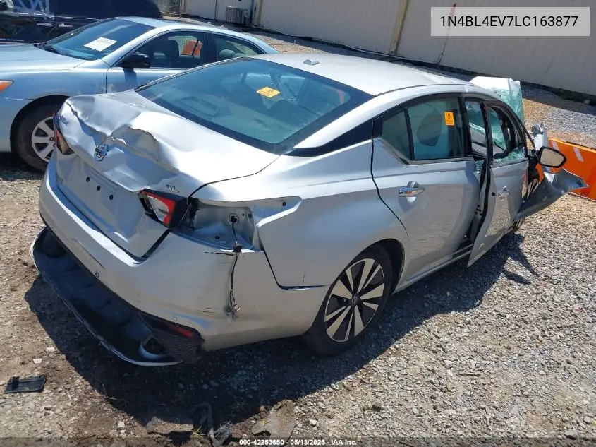 2020 Nissan Altima Sl Fwd VIN: 1N4BL4EV7LC163877 Lot: 42253650
