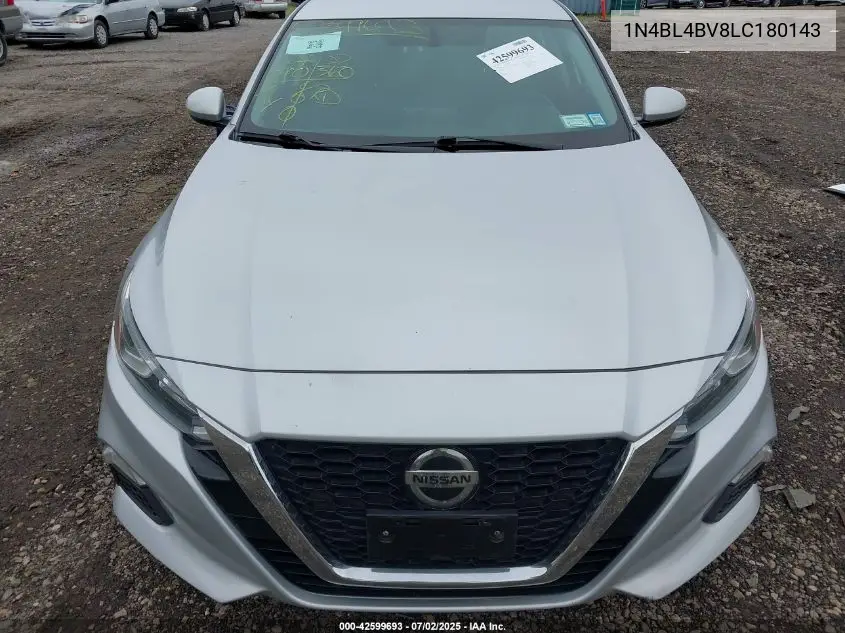 2020 Nissan Altima S Fwd VIN: 1N4BL4BV8LC180143 Lot: 42599693