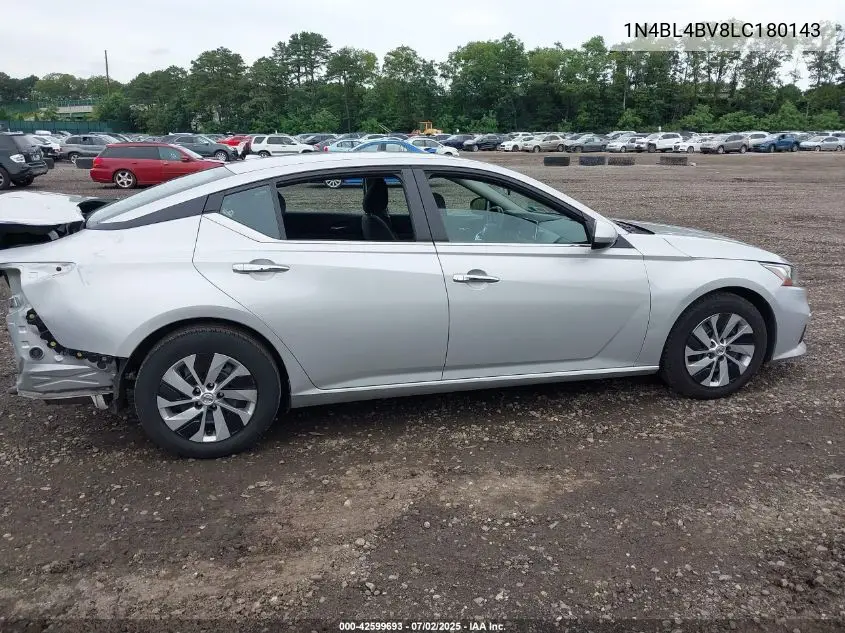2020 Nissan Altima S Fwd VIN: 1N4BL4BV8LC180143 Lot: 42599693