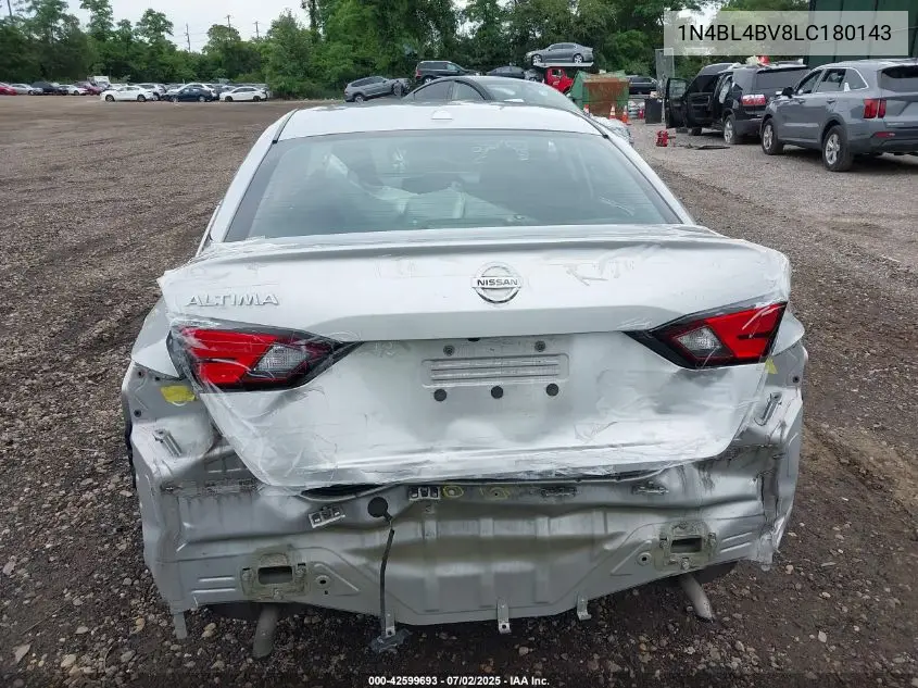 2020 Nissan Altima S Fwd VIN: 1N4BL4BV8LC180143 Lot: 42599693