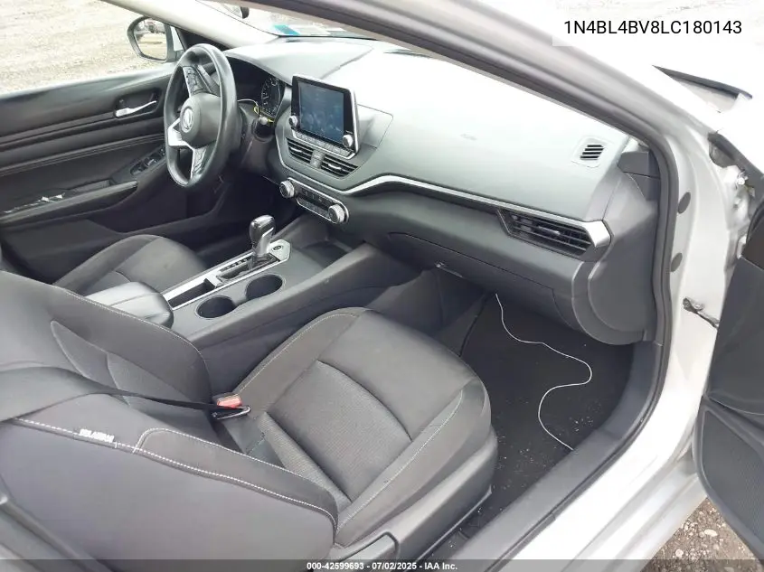 2020 Nissan Altima S Fwd VIN: 1N4BL4BV8LC180143 Lot: 42599693