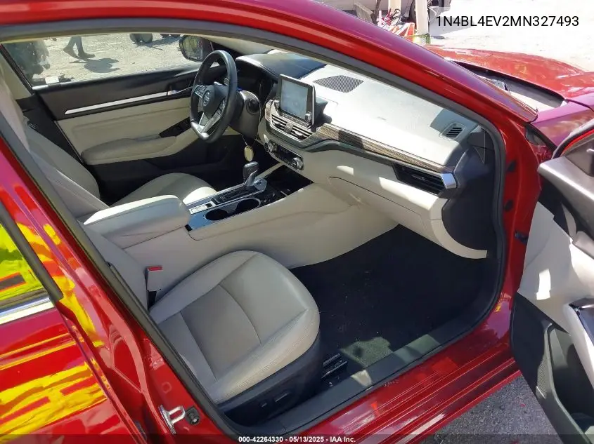 2021 Nissan Altima Sl Fwd VIN: 1N4BL4EV2MN327493 Lot: 42264330